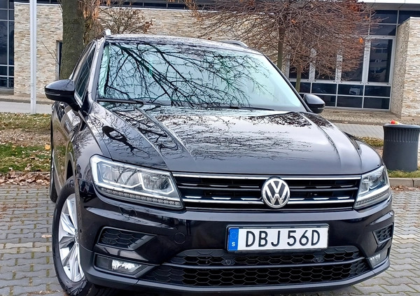 Volkswagen Tiguan cena 97900 przebieg: 153000, rok produkcji 2019 z Gołańcz małe 742